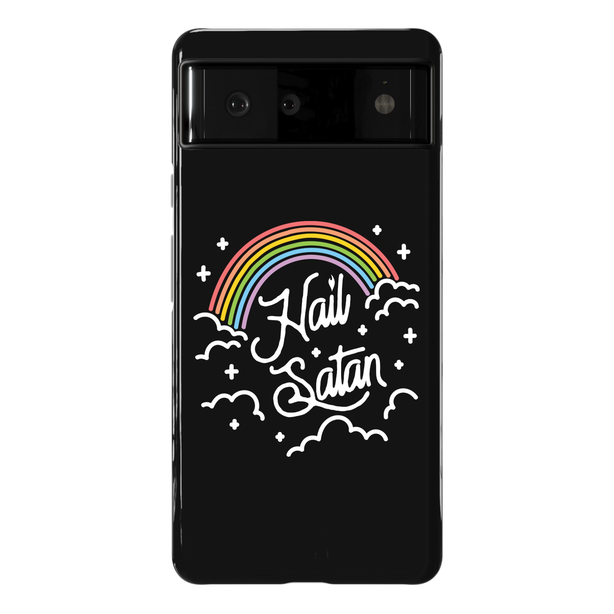 Hail Satan Rainbow Phone Case