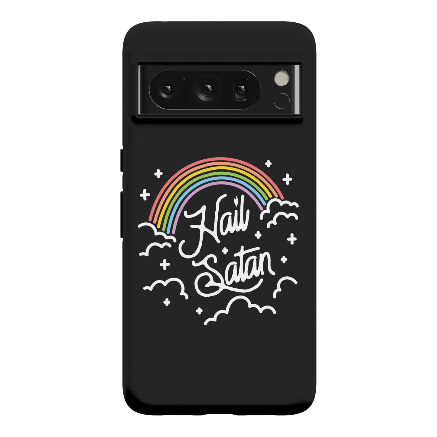 Hail Satan Rainbow Phone Case