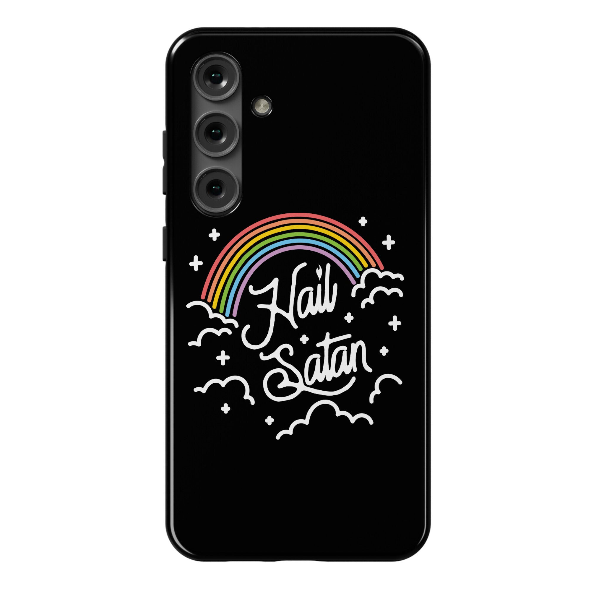 Hail Satan Rainbow Phone Case