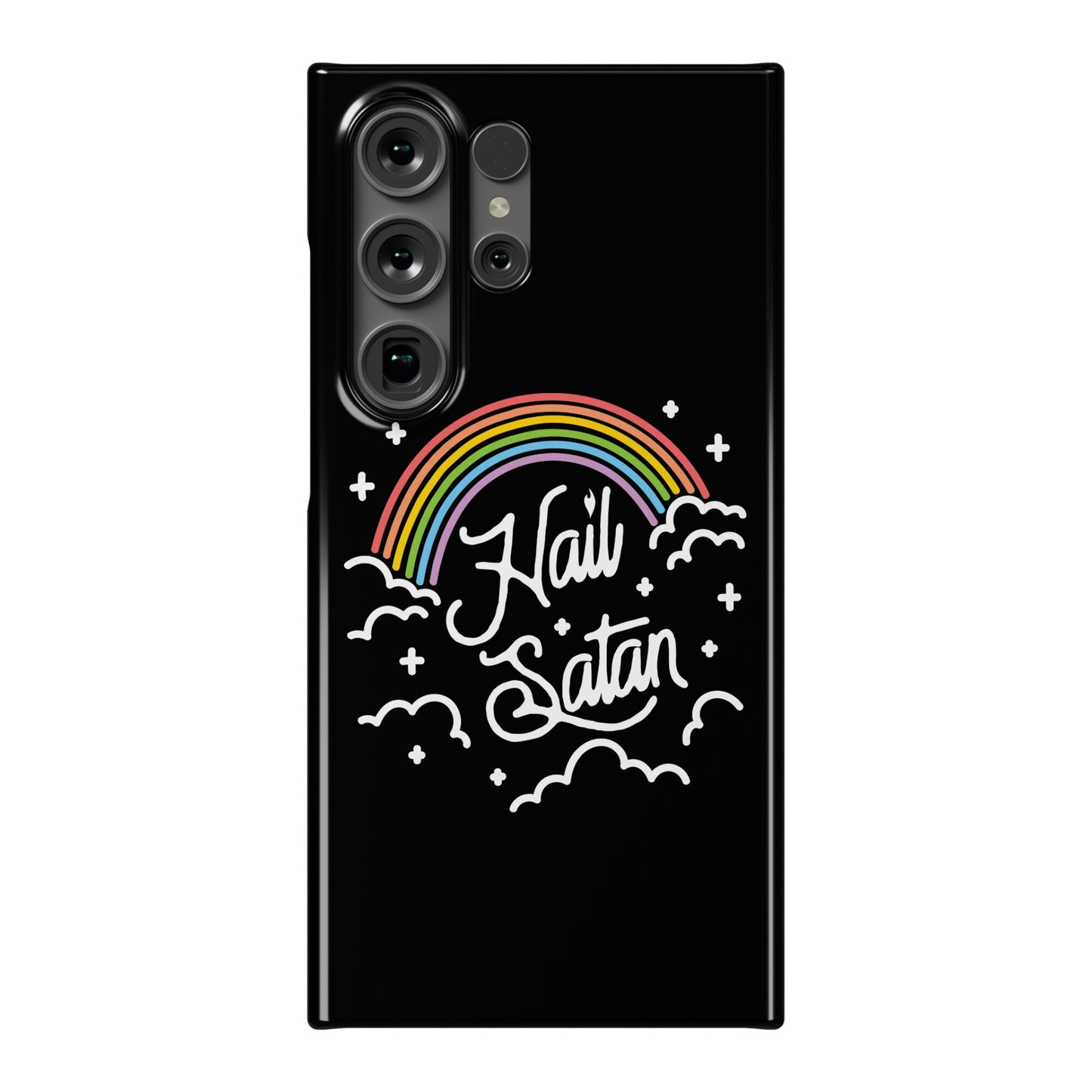 Hail Satan Rainbow Phone Case