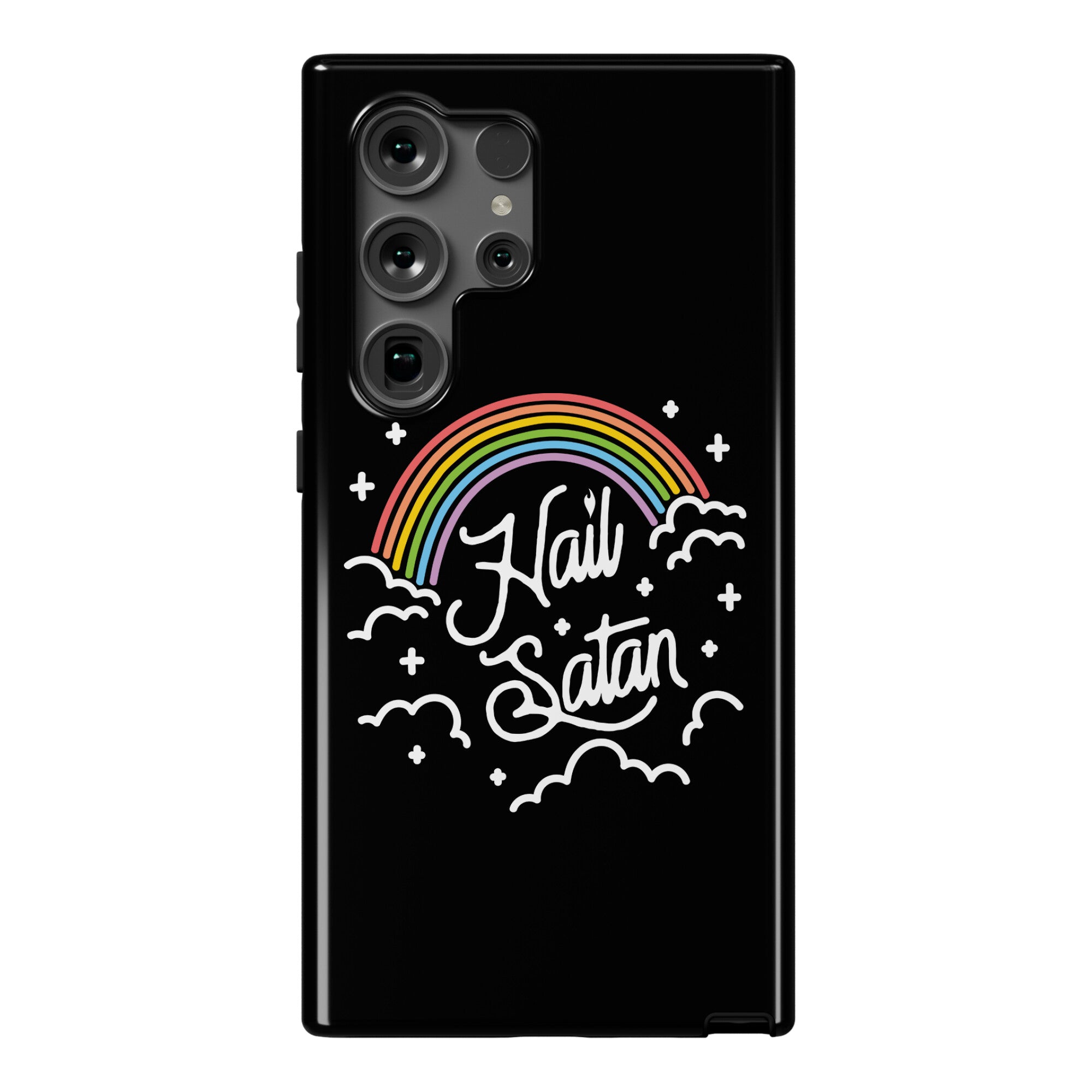 Hail Satan Rainbow Phone Case
