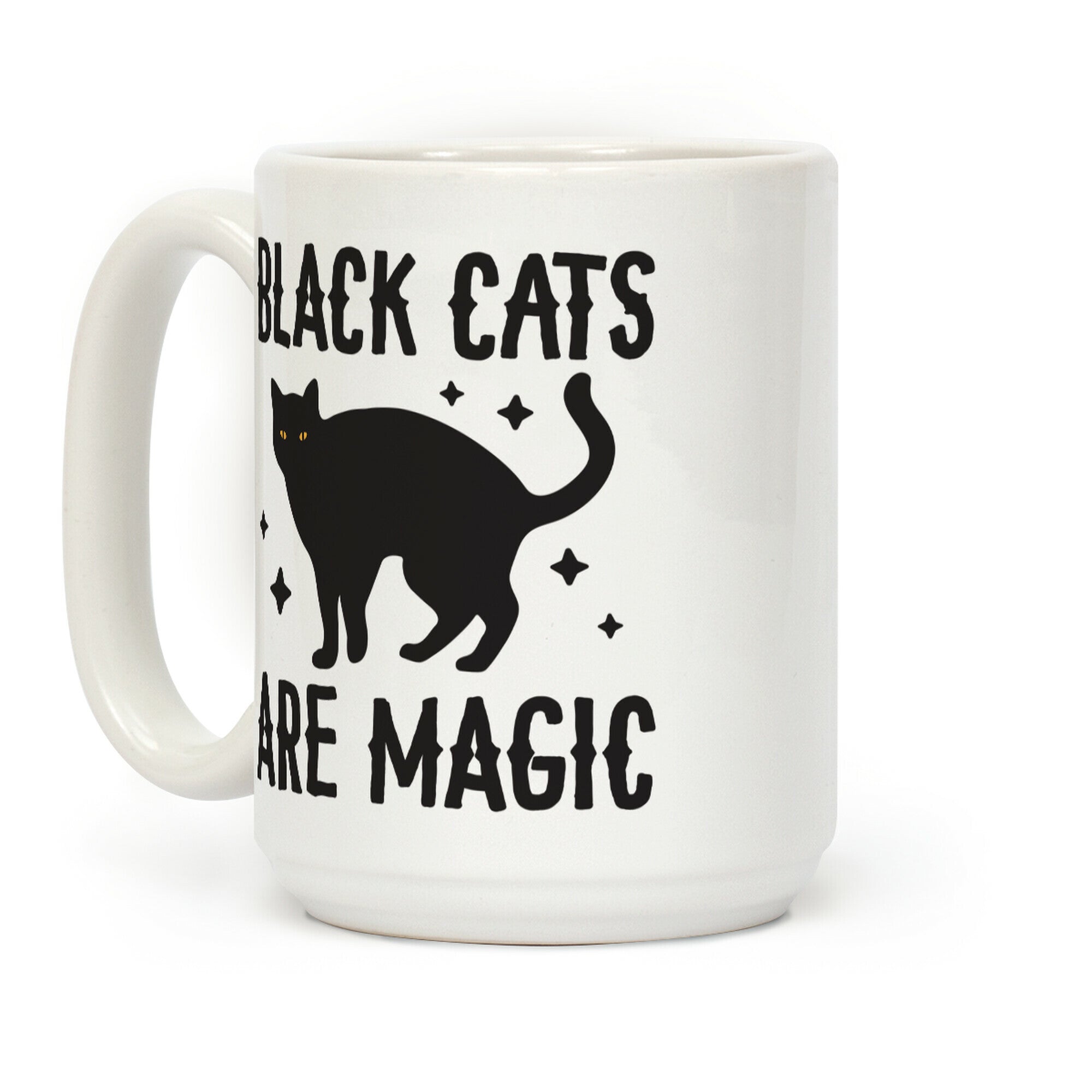 Black Cats Are Magic Coffee Mug