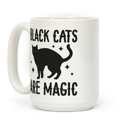 Black Cats Are Magic Coffee Mug