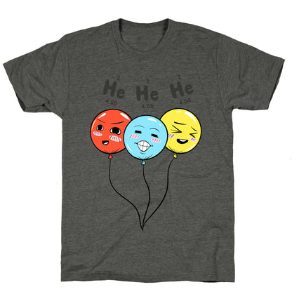 He He He Unisex Triblend Tee