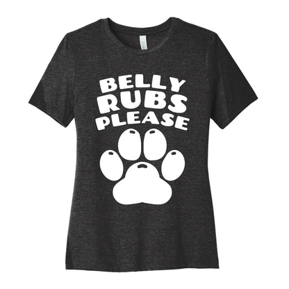 Belly Rubs Please Women's Cotton Tee