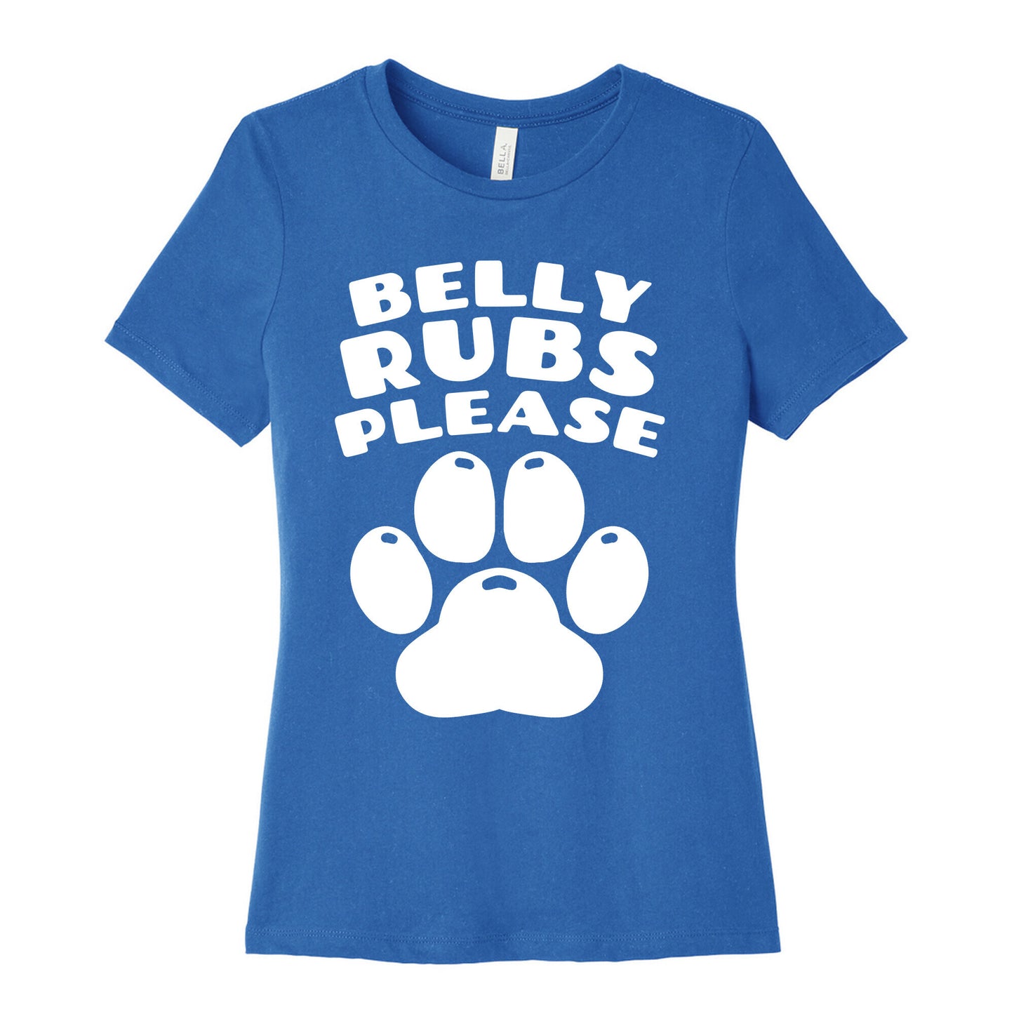 Belly Rubs Please Women's Cotton Tee