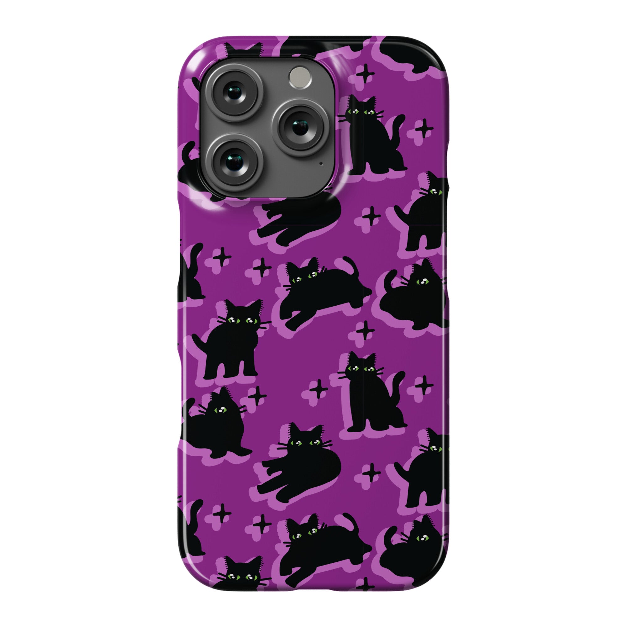 Void Cats Pattern Phone Case