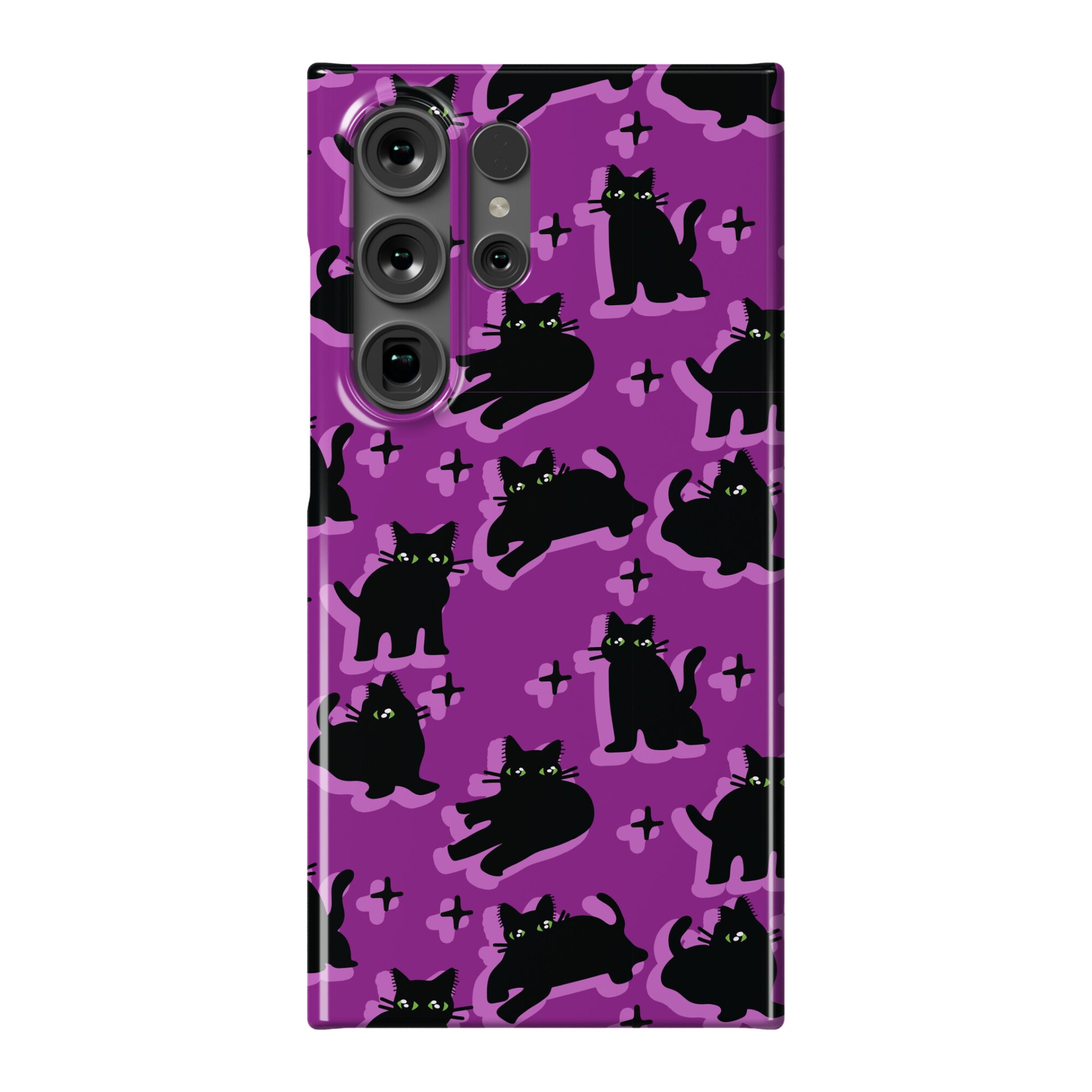 Void Cats Pattern Phone Case