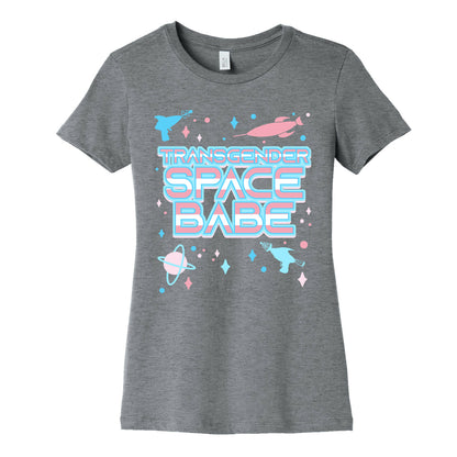 Transgender Space Babe Women's Cotton Tee