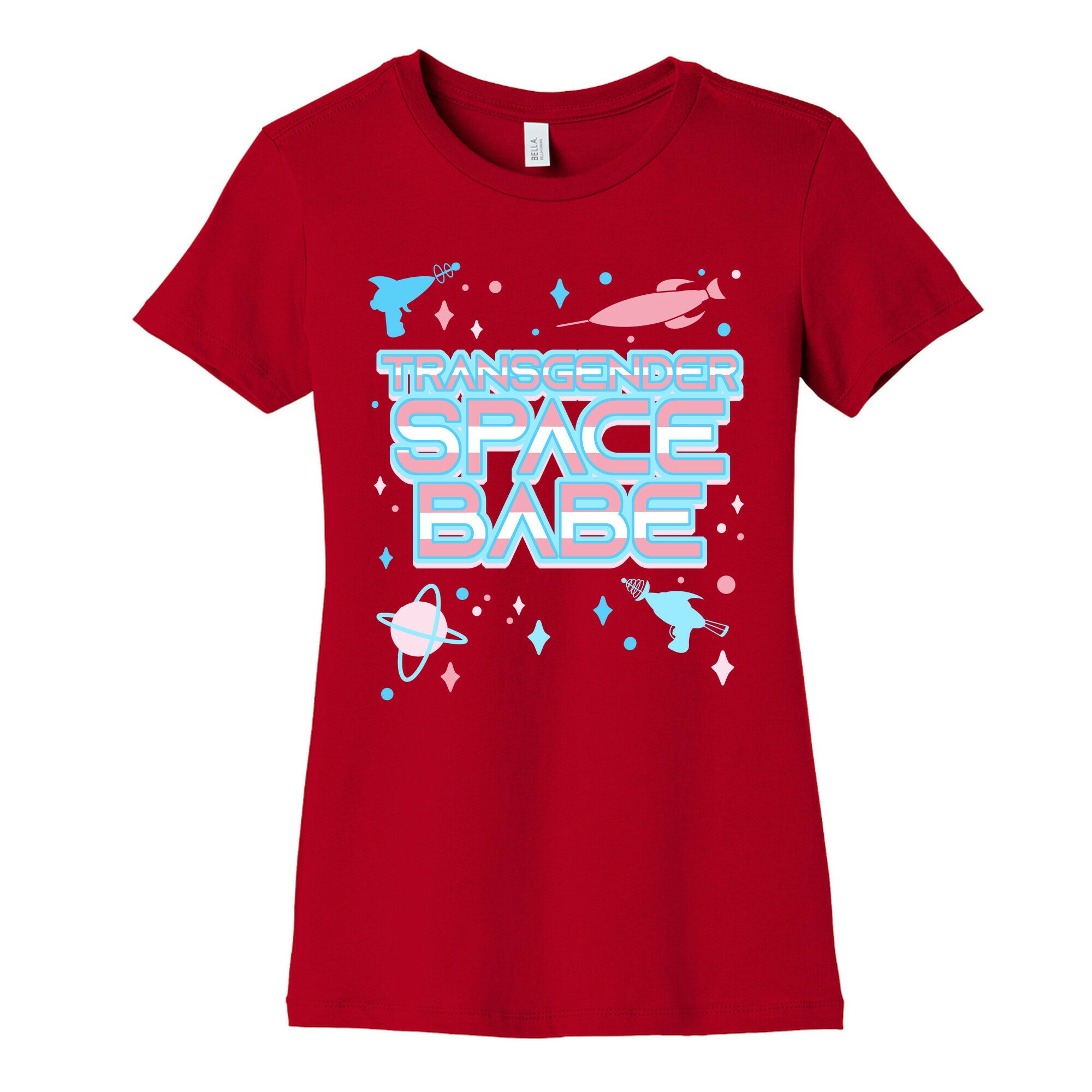 Transgender Space Babe Women's Cotton Tee