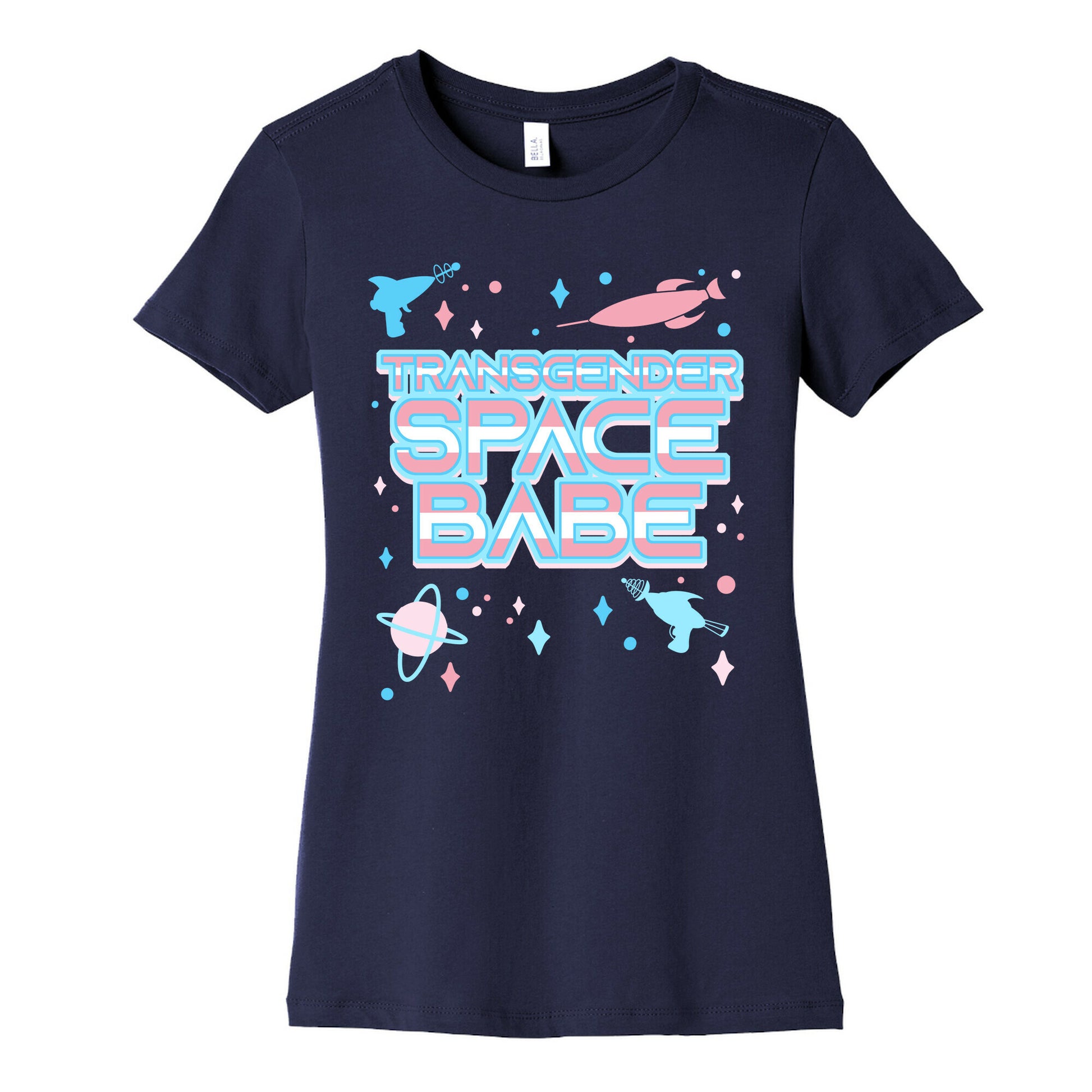 Transgender Space Babe Women's Cotton Tee
