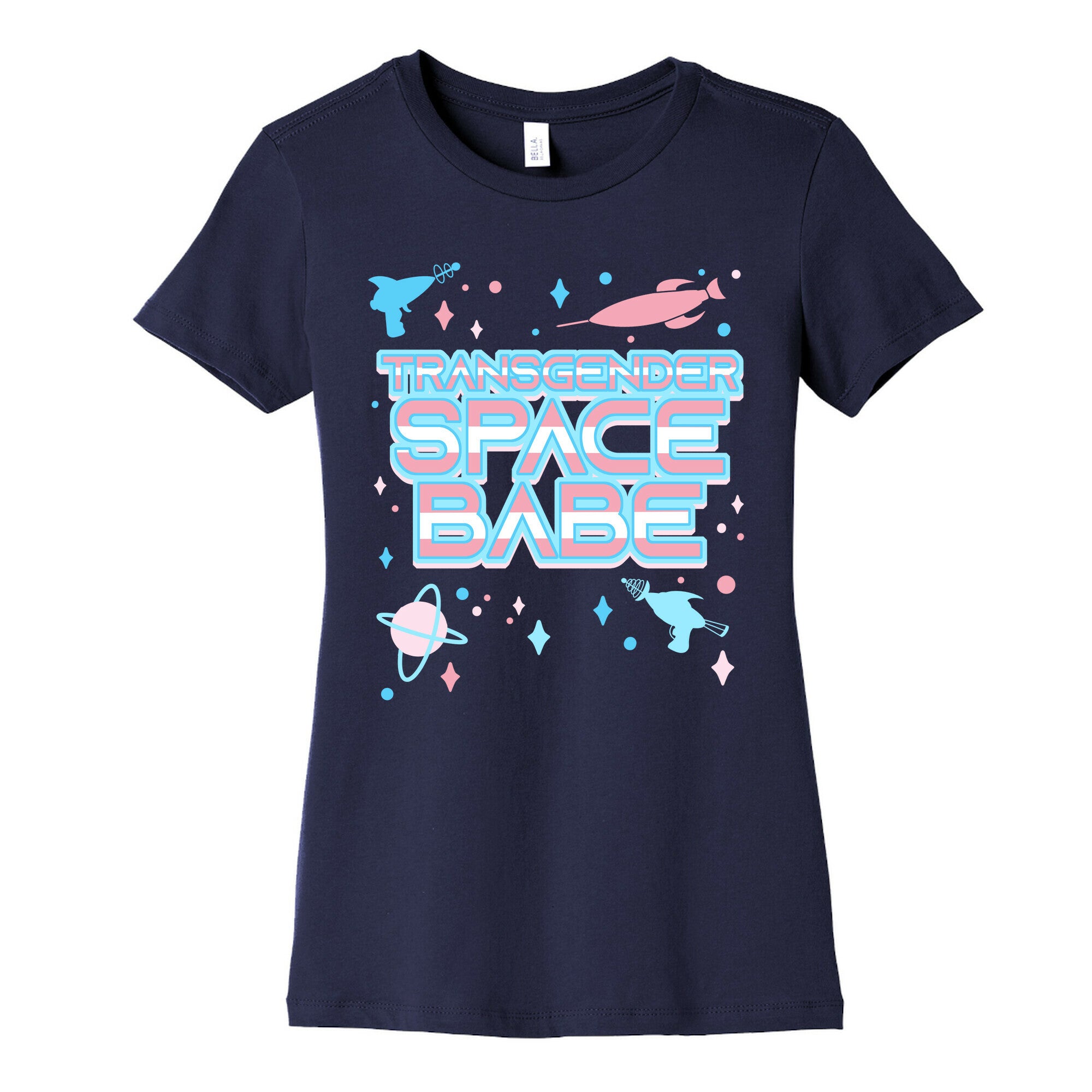 Transgender Space Babe Women's Cotton Tee