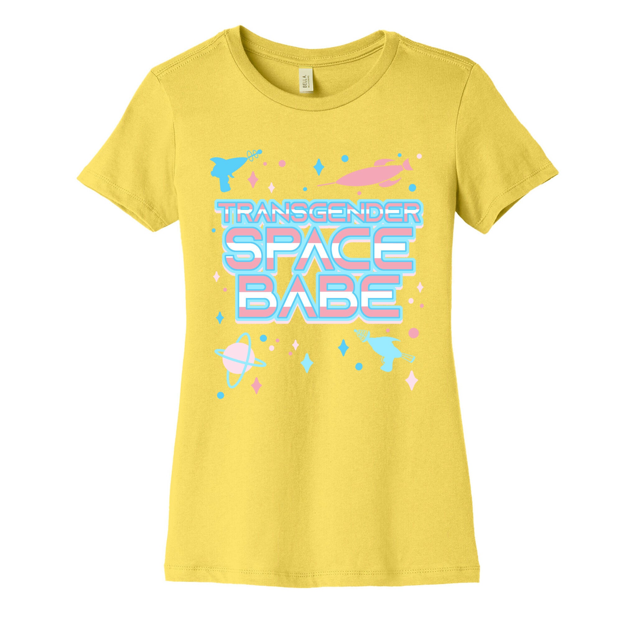 Transgender Space Babe Women's Cotton Tee