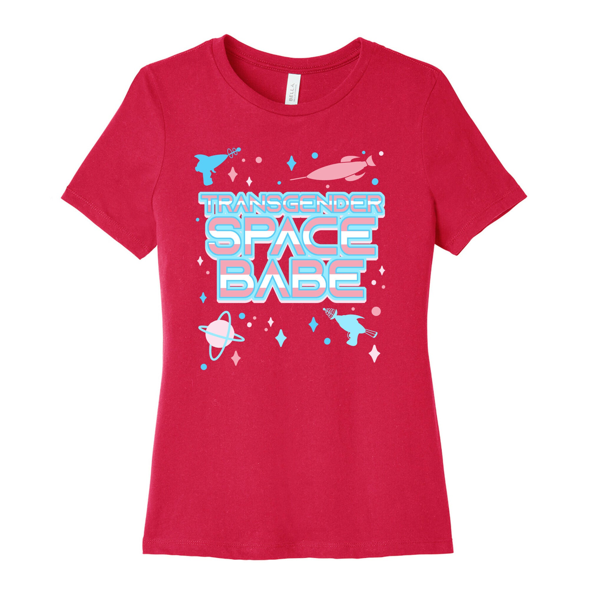 Transgender Space Babe Women's Cotton Tee
