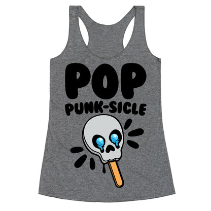 Pop Punk-sicle Parody Racerback Tank