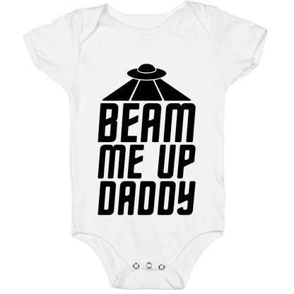 Beam Me Up Daddy Parody Baby One Piece