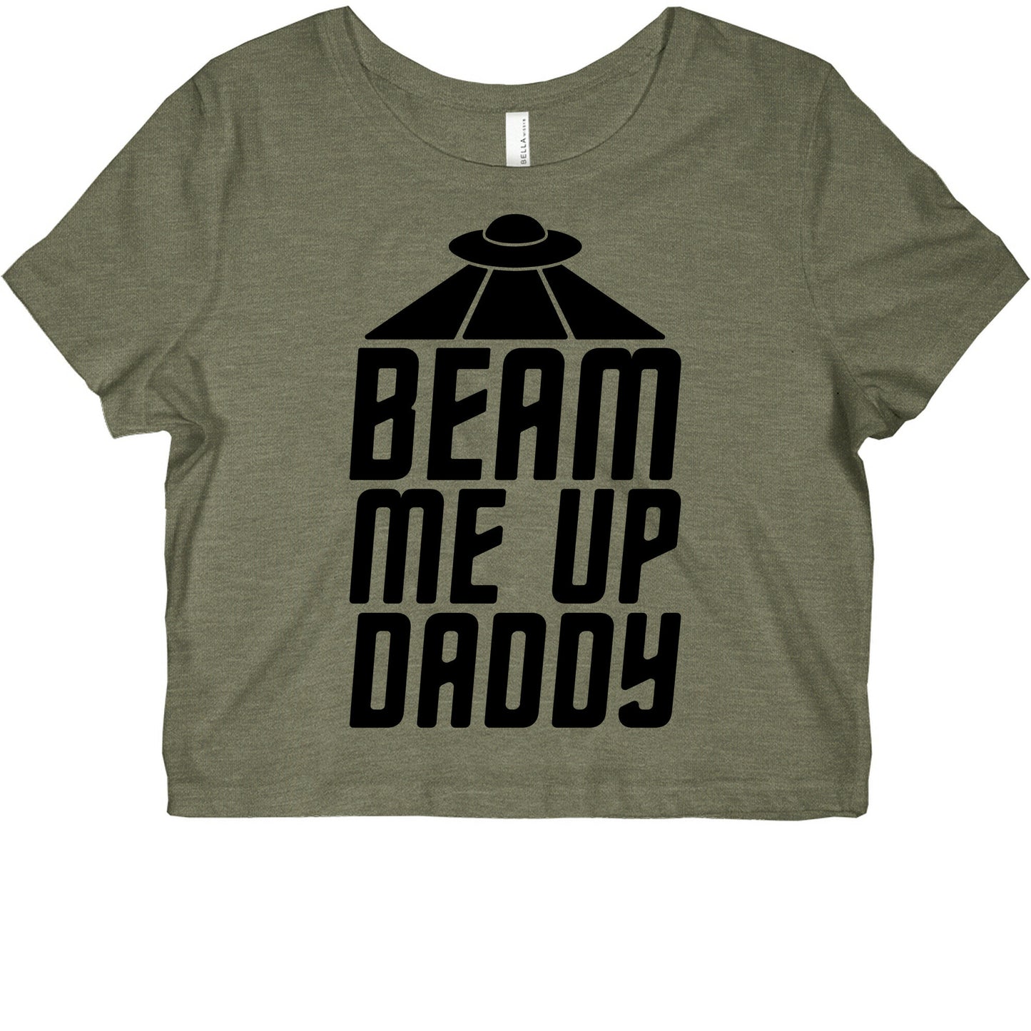 Beam Me Up Daddy Parody Graphic Baby Tee