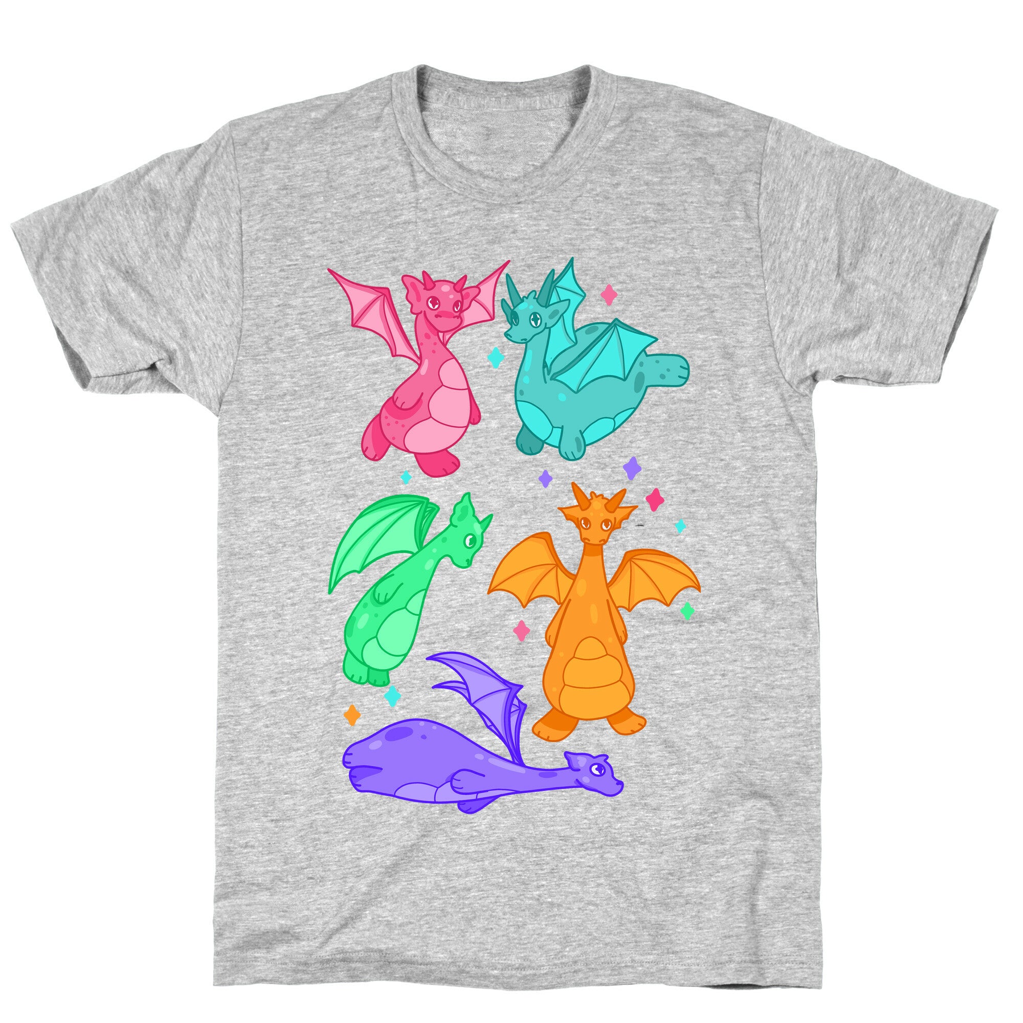Colorful Dragons T-Shirt