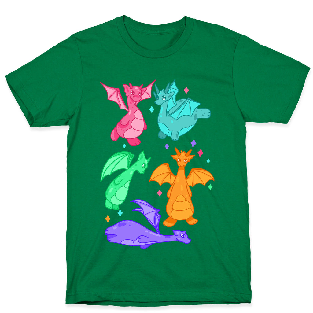 Colorful Dragons T-Shirt