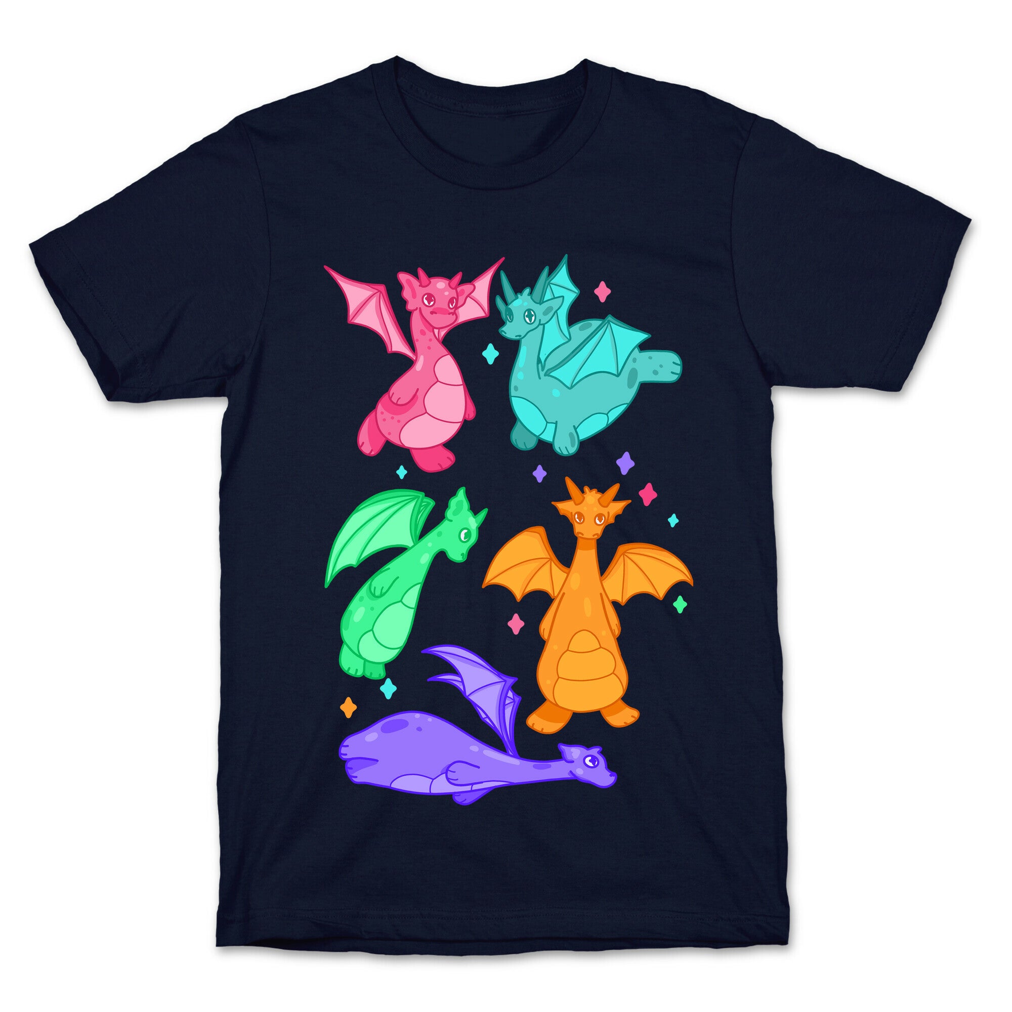 Colorful Dragons T-Shirt