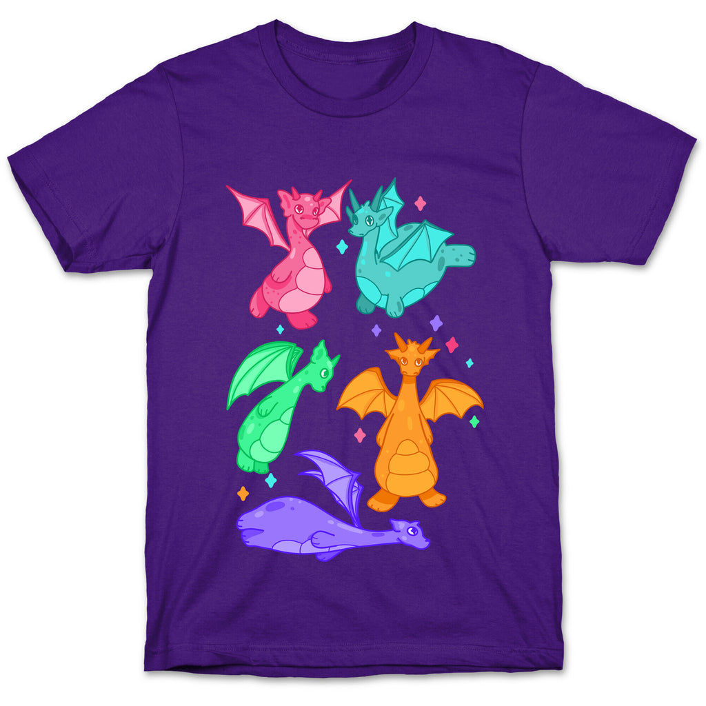 Colorful Dragons T-Shirt