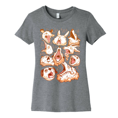 Screaming Animals Women's Cotton Tee