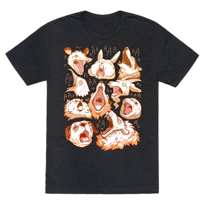 Screaming Animals Unisex Triblend Tee
