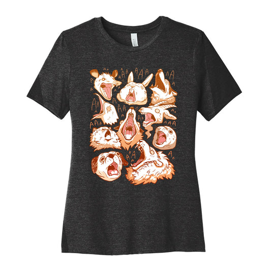 Screaming Animals Women's Cotton Tee