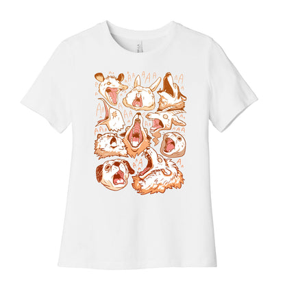 Screaming Animals Women's Cotton Tee