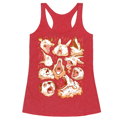 Screaming Animals Racerback Tank