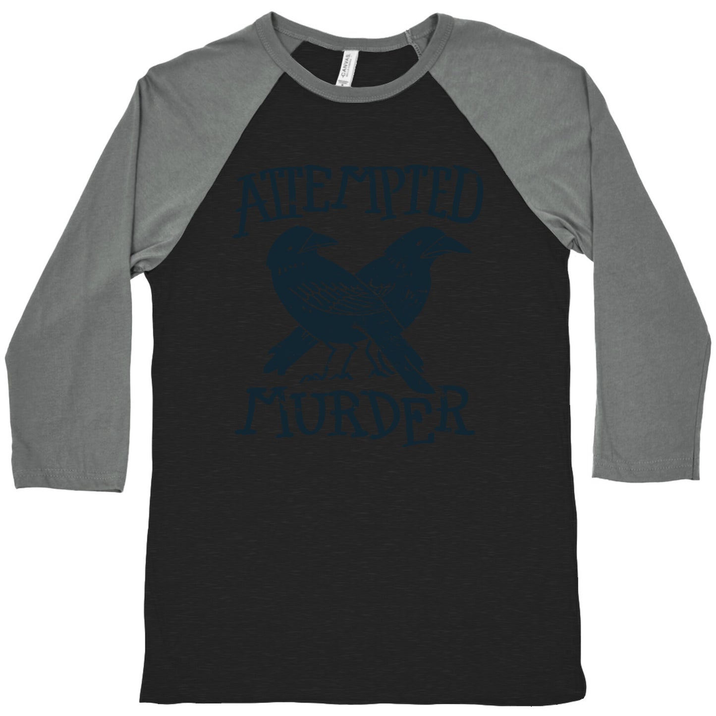 Attempted Murder Baseball Tee