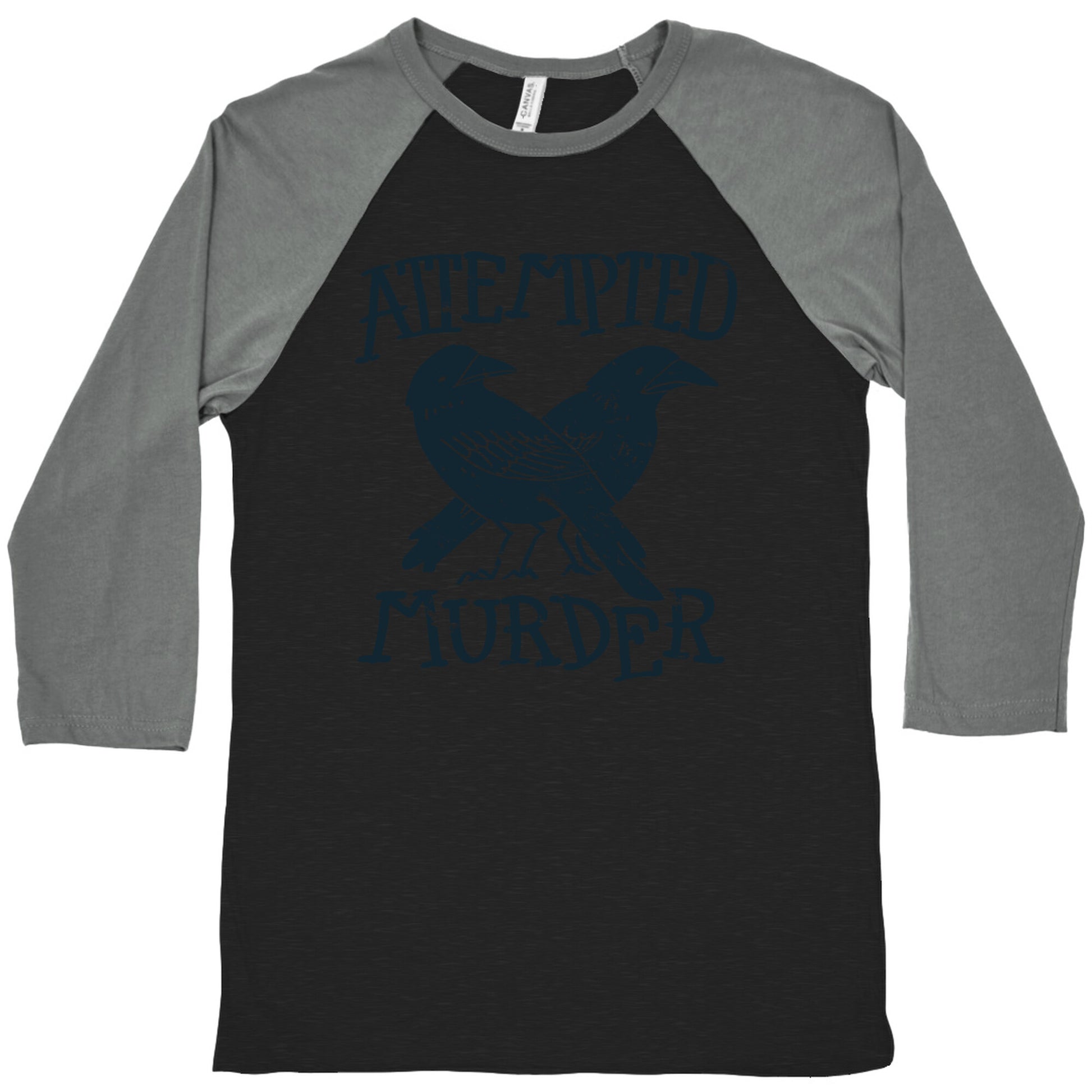 Attempted Murder Baseball Tee