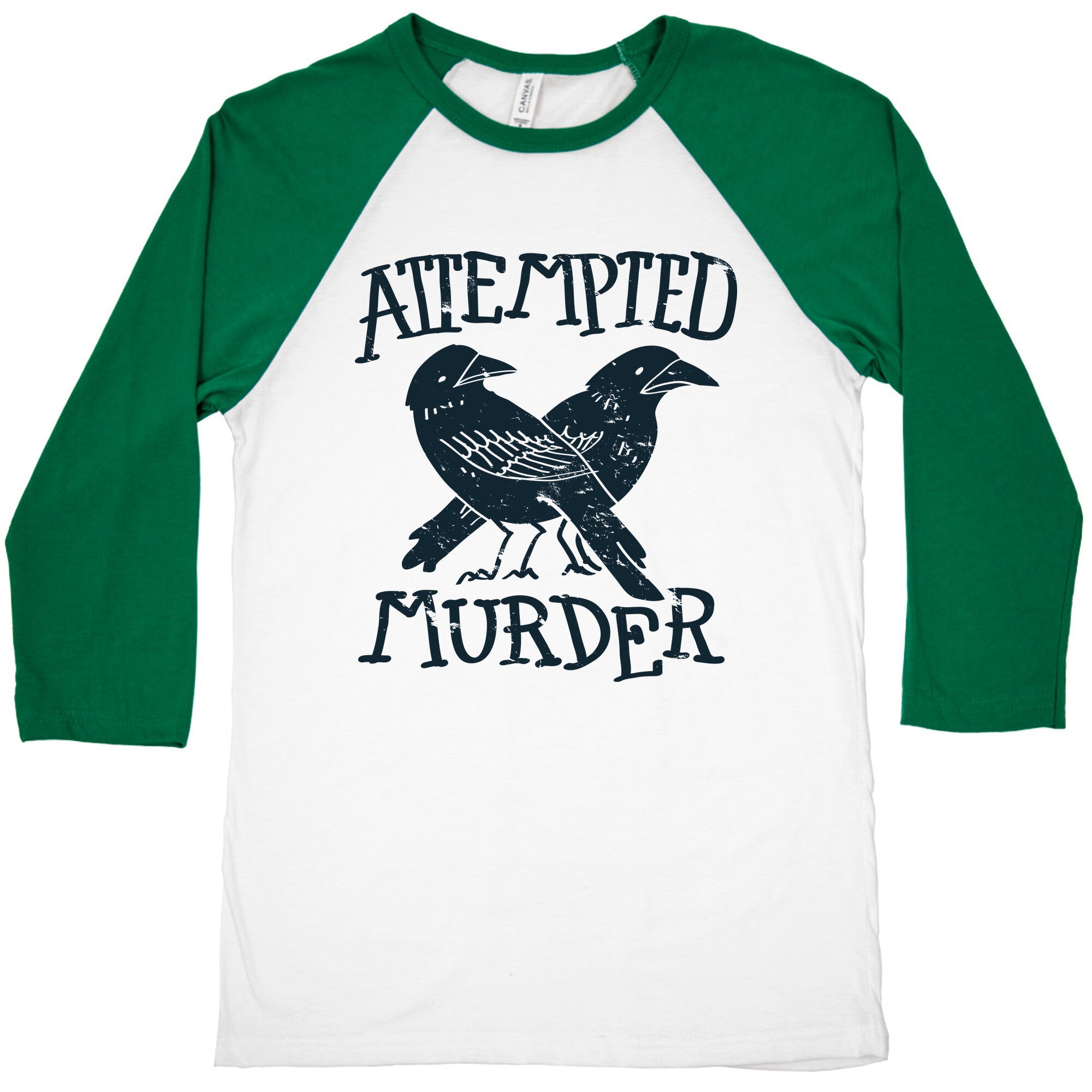 Attempted Murder Baseball Tee