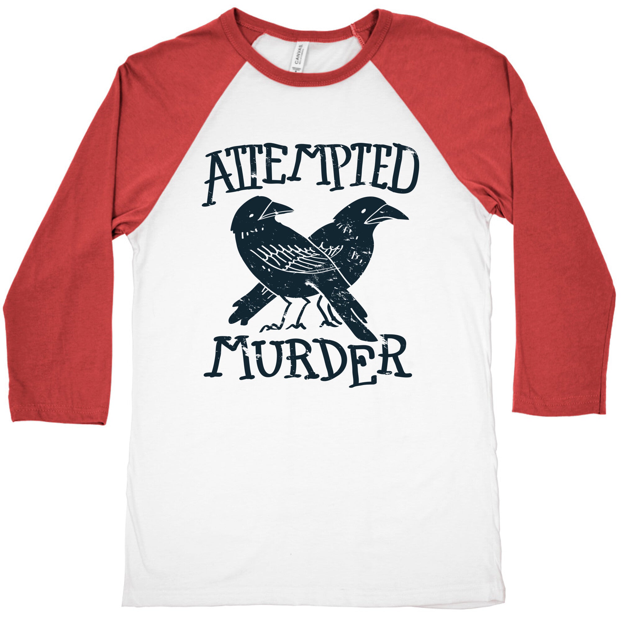 Attempted Murder Baseball Tee