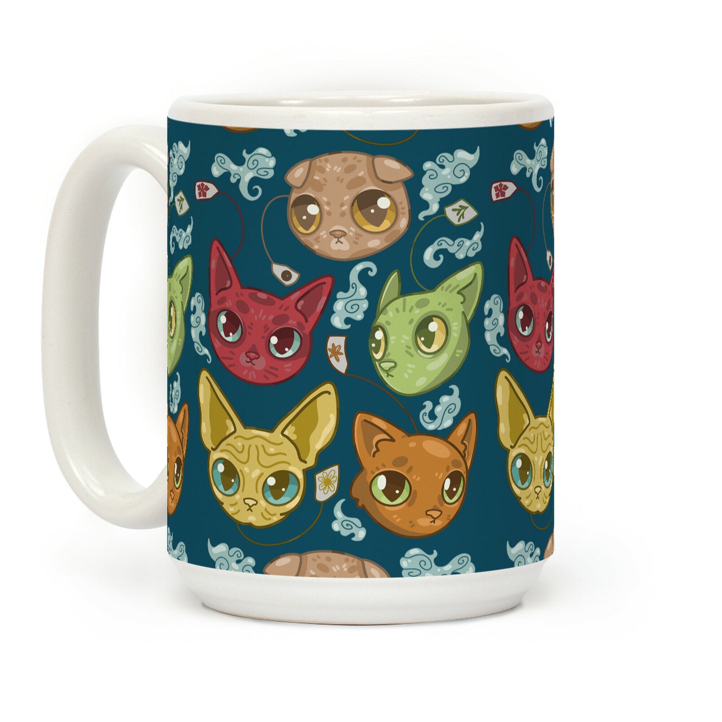 Tea Cats Coffee Mug