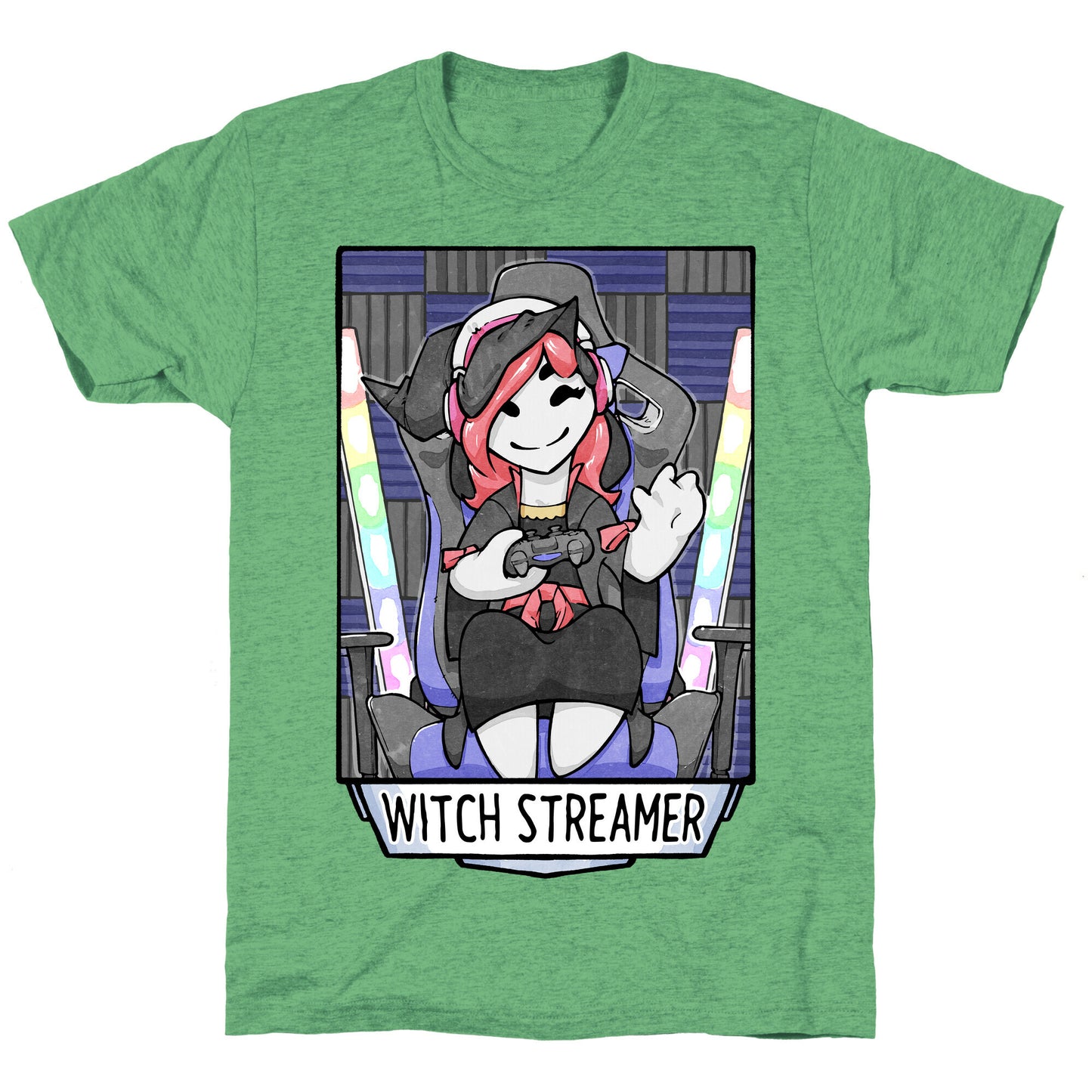 Witch Streamer Unisex Triblend Tee