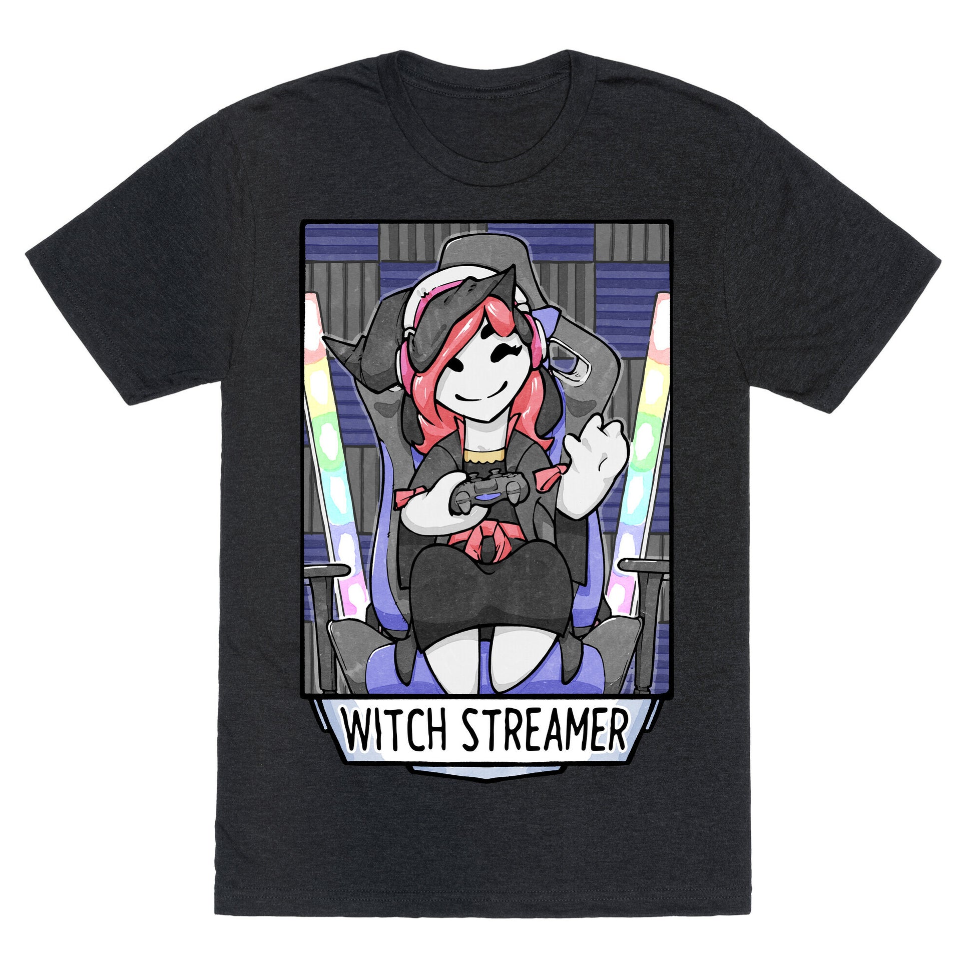 Witch Streamer Unisex Triblend Tee