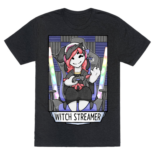Witch Streamer Unisex Triblend Tee