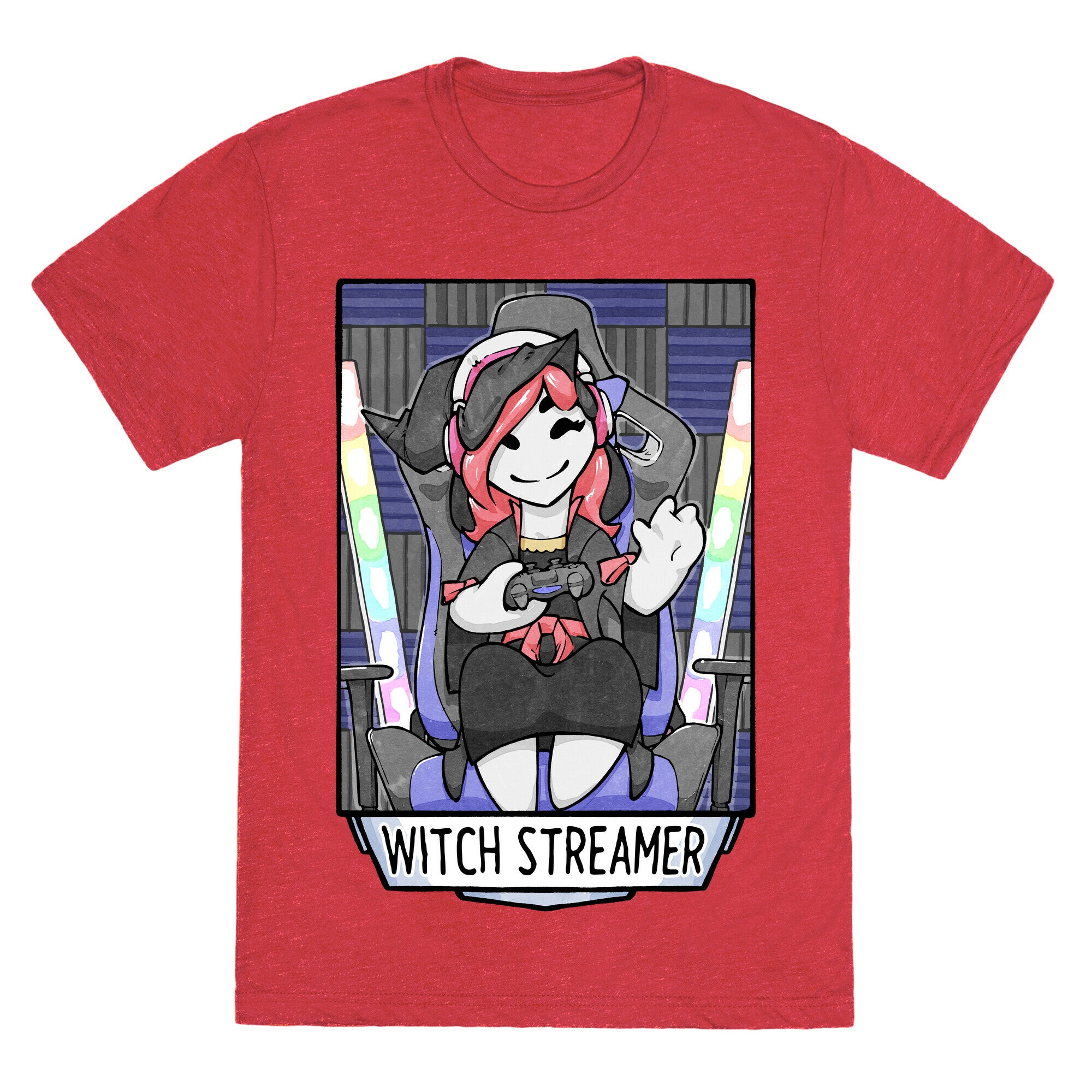 Witch Streamer Unisex Triblend Tee