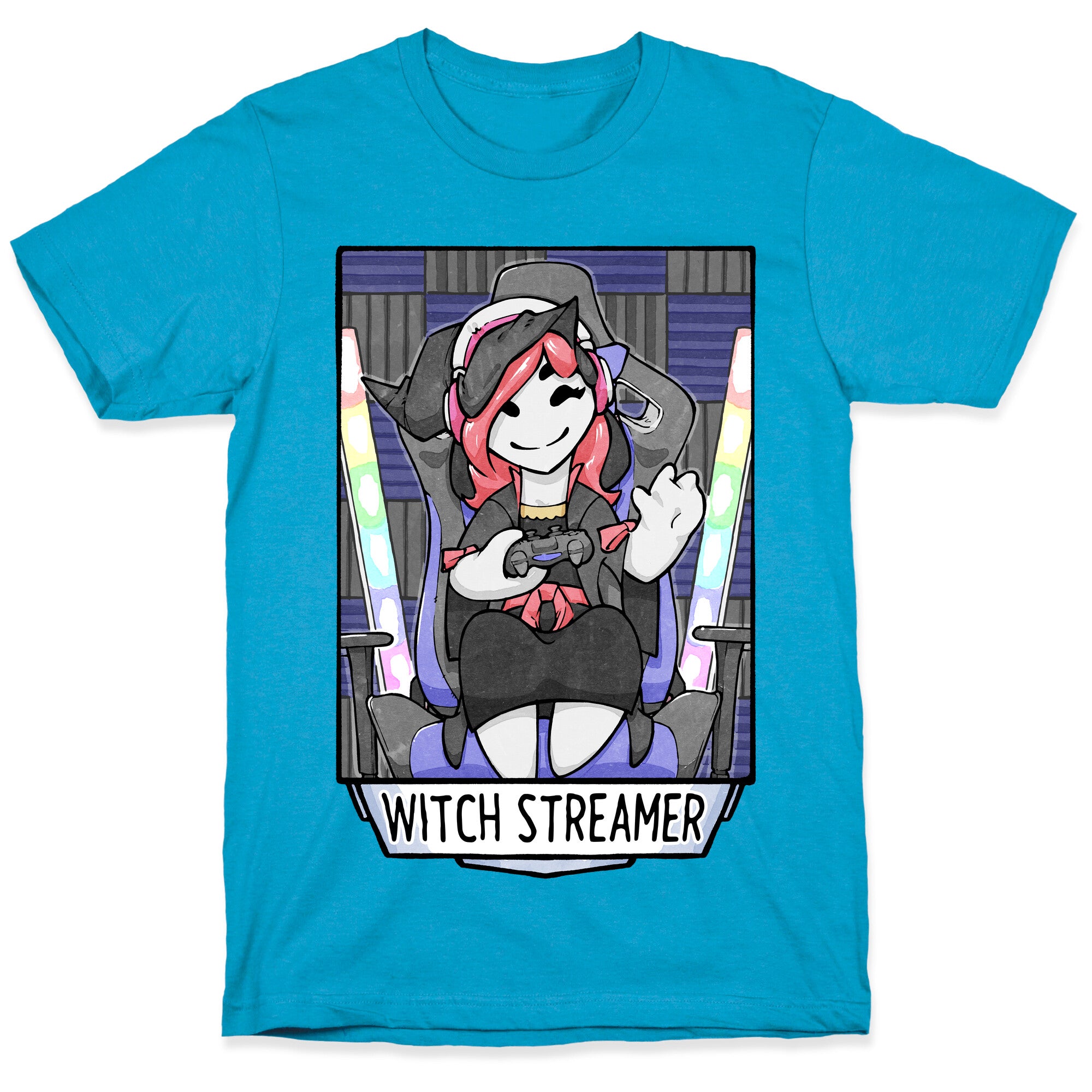 Witch Streamer Unisex Triblend Tee