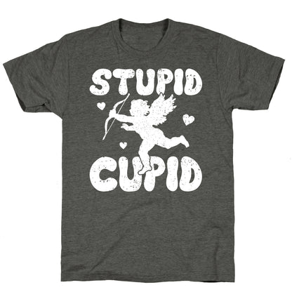 Stupid Cupid Unisex Triblend Tee