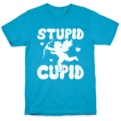 Stupid Cupid Unisex Triblend Tee