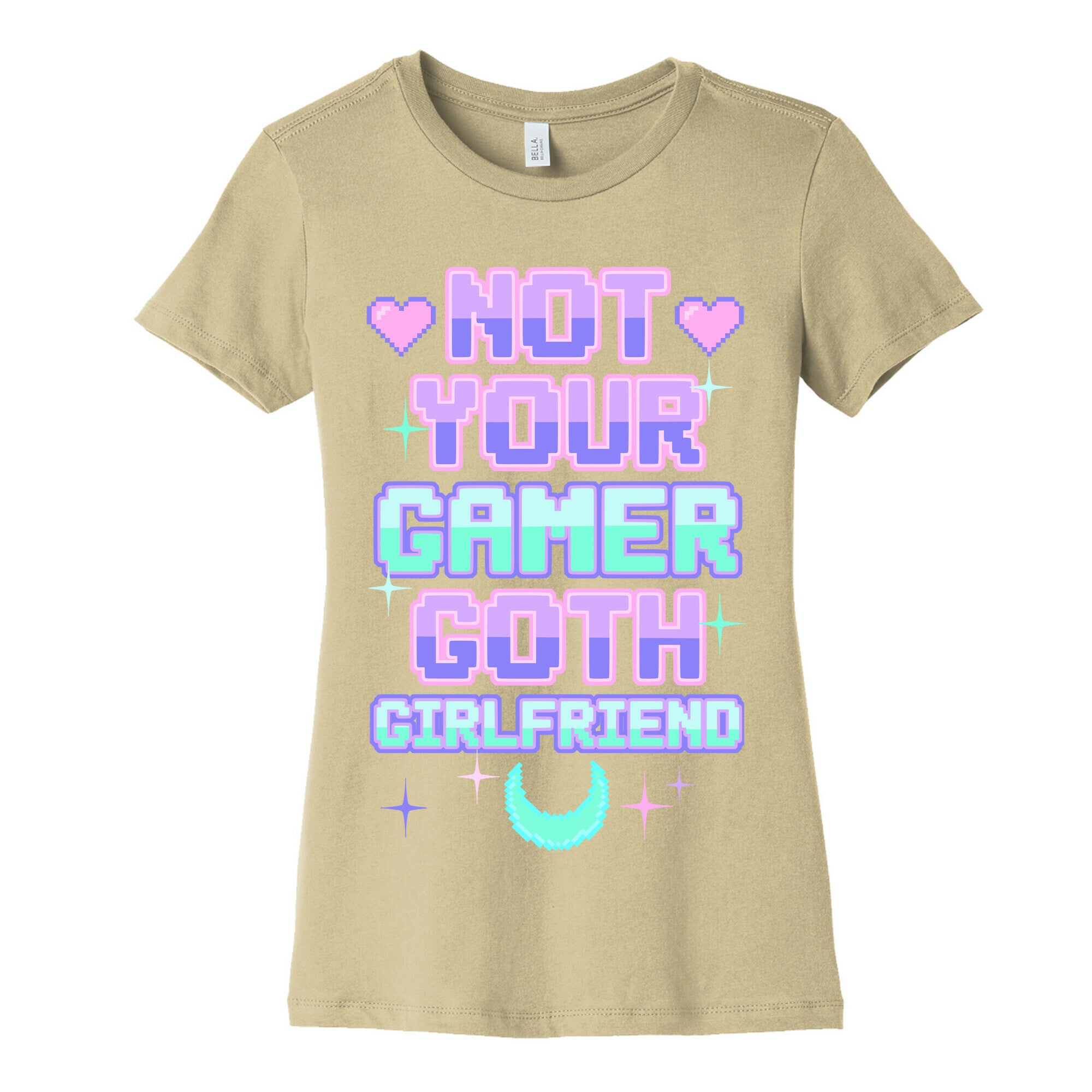 Not Your Gamer Goth Girlfriend Women's Cotton Tee