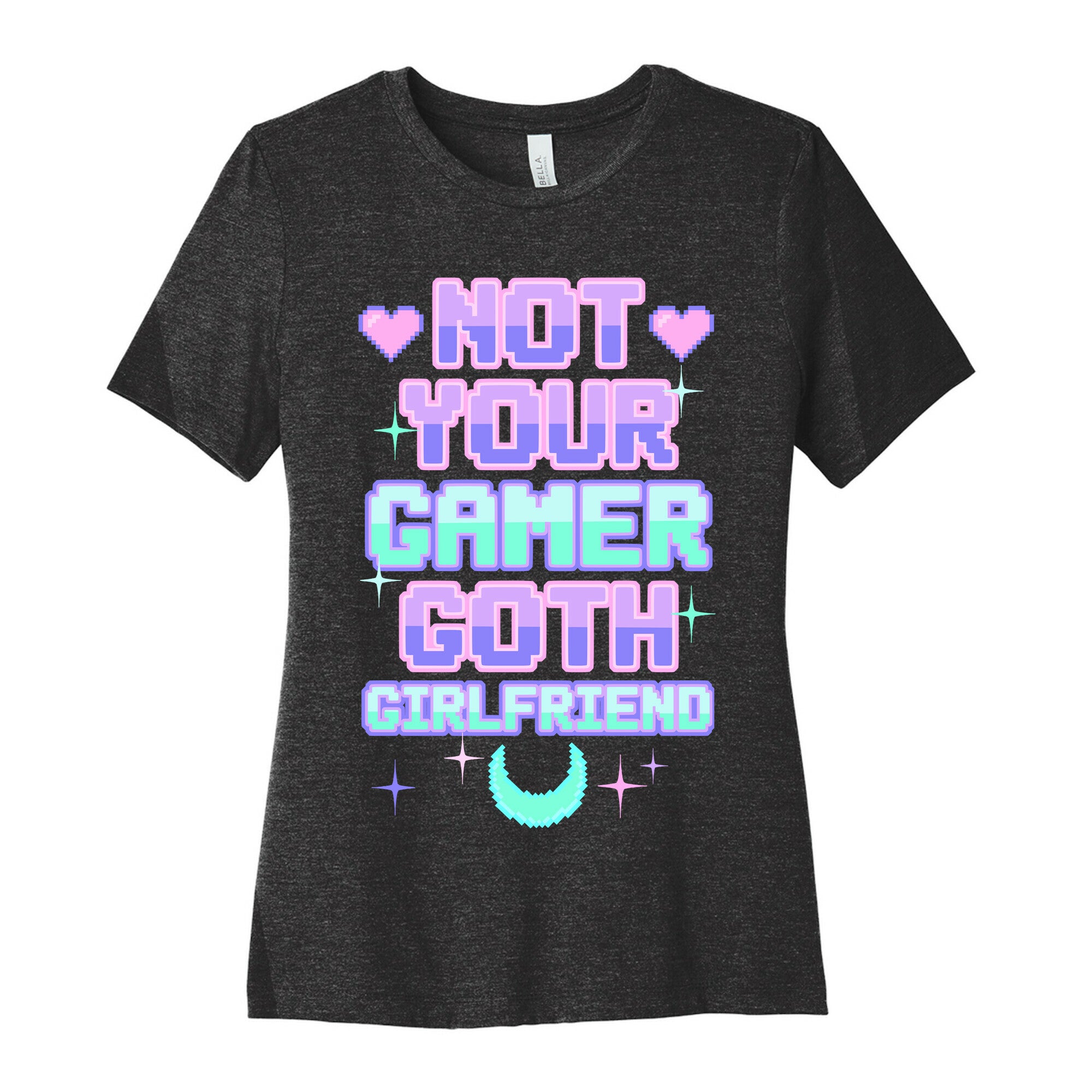 Not Your Gamer Goth Girlfriend Women's Cotton Tee
