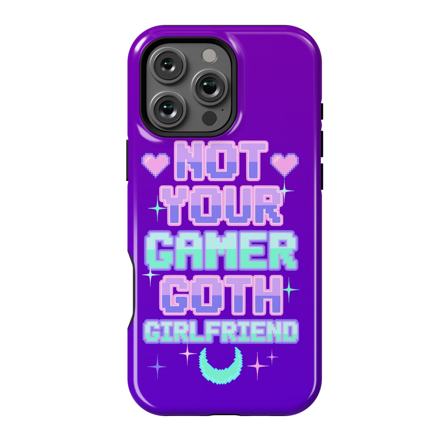 Not Your Gamer Goth Girlfriend Phone Case