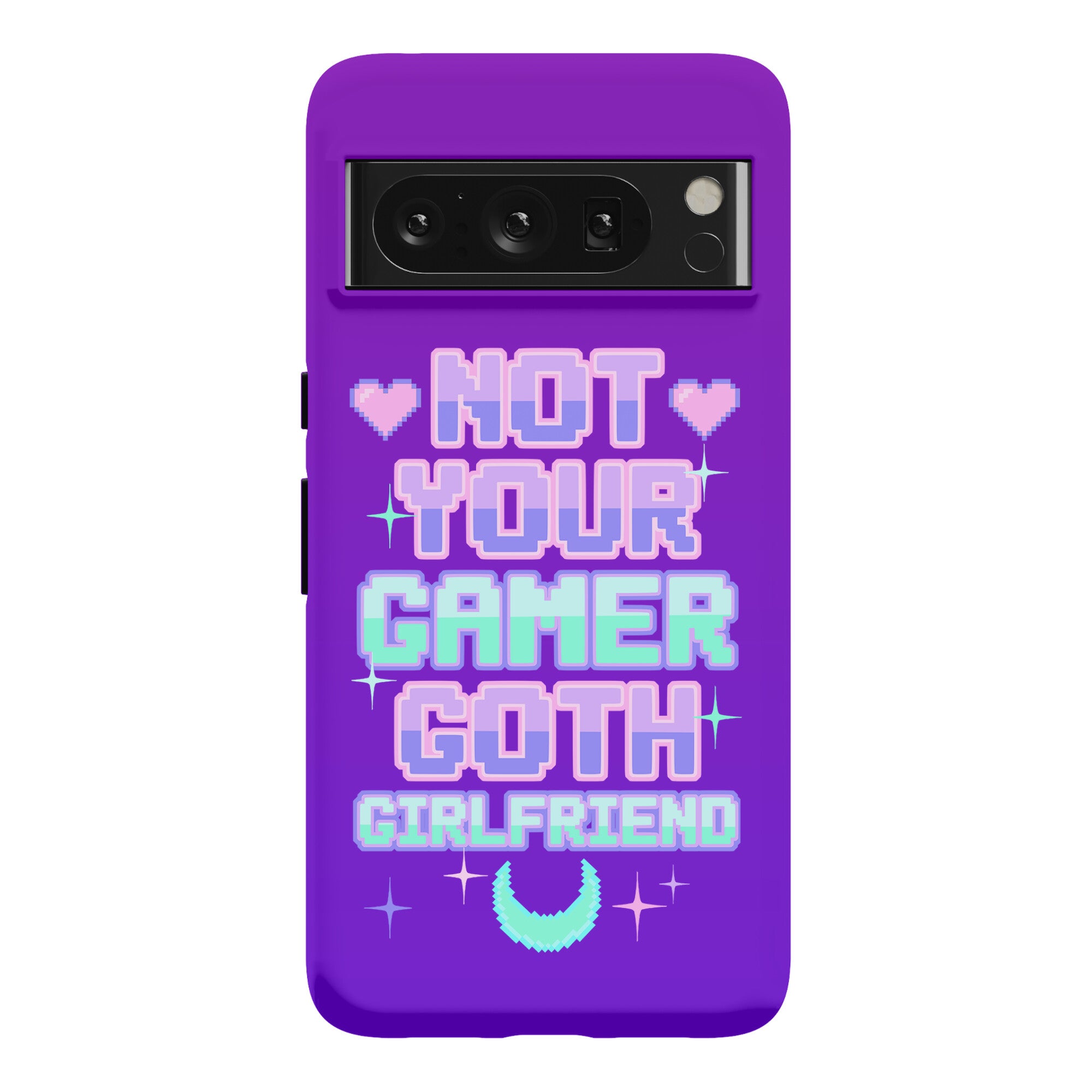 Not Your Gamer Goth Girlfriend Phone Case