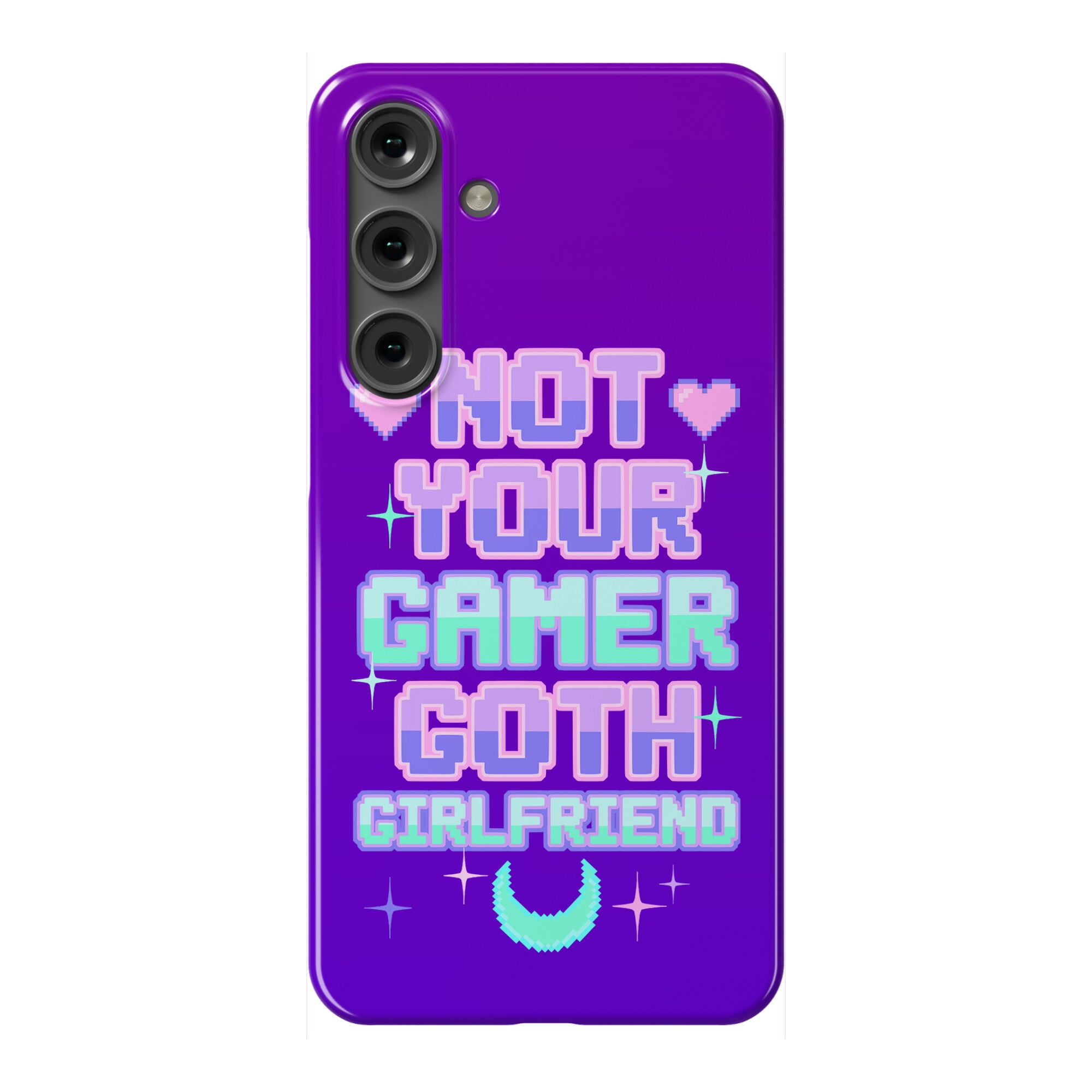 Not Your Gamer Goth Girlfriend Phone Case