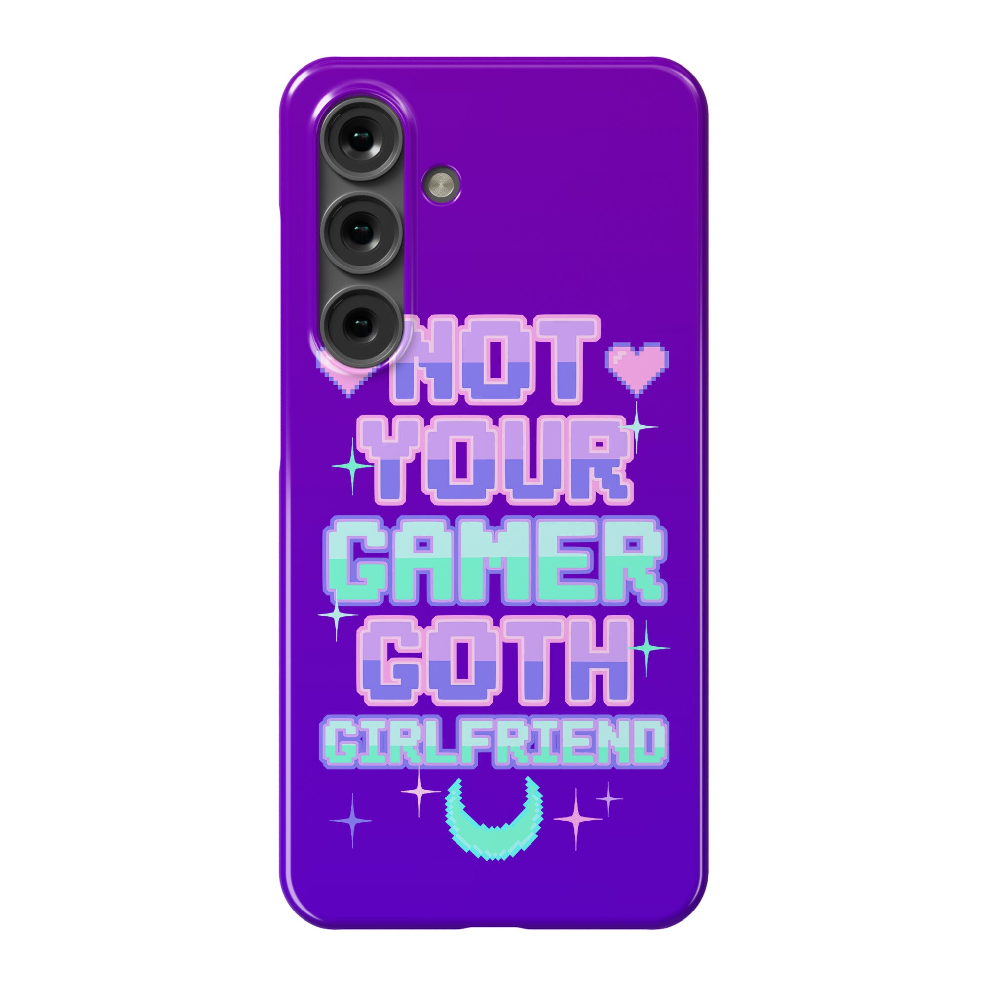 Not Your Gamer Goth Girlfriend Phone Case