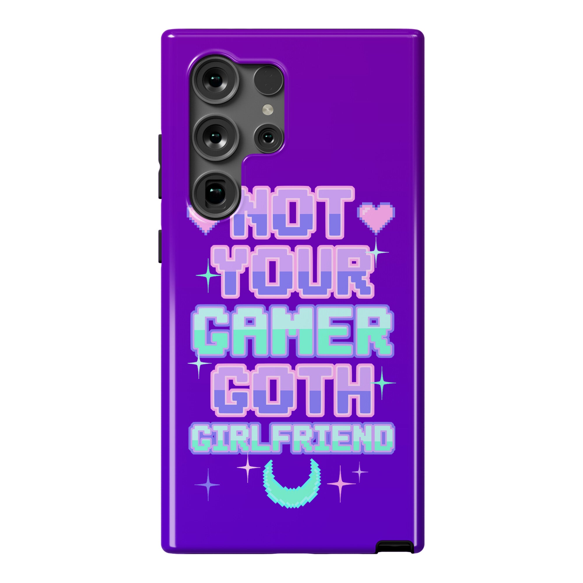 Not Your Gamer Goth Girlfriend Phone Case
