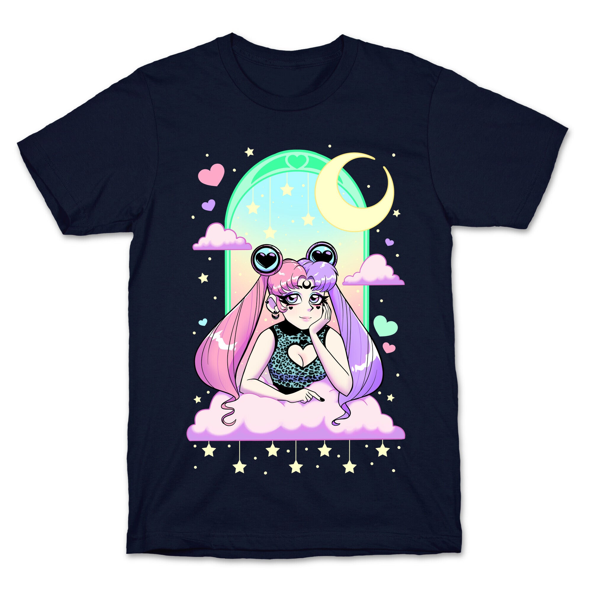 Dreamy Pastel Goth Usagi T-Shirt